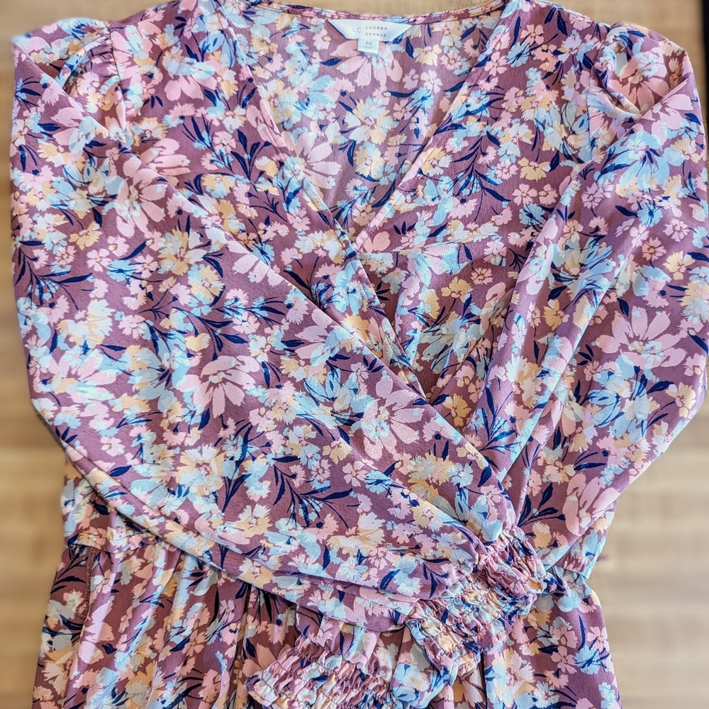 Lauren Conrad Long Sleeve Maxi Dress